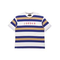 Jordan Knit Striped T-Shirt Men Tops CK9572-100 XXXXL