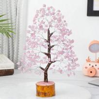 Kristalinis medis Sėkmės Vitrininis elementas Kristalai Brangakmeniai Bonsai Pinigų medis Sėkmei Rožinis akmuo Namų biuro dekoracija Vitrininis elementas
