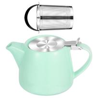 550ml Ceramic Teapot With Detachable Tea Infuser Japanese Porcelain Teapot Smooth Surface Ceramic Tea Kettle Kung Fu tea pot