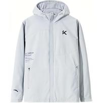 Anta Comfortable Waterproof Windbreaker Men Outerwear Cloud-Gray 152441602N-4 M