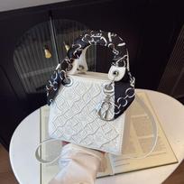 New fashion heavy industry embroidered silk scarf bag portable shoulder crossbody trendy women's bag balta