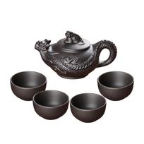 Tea Set Collections High Temperature Resistant Teapot Infuser Practical Household for Tea Room Travel Indoor Office Hotel juoda