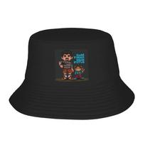 Unisex DTMF Debi Tirar Mas Fotos BAD BUNNY Bucket Hat  Foldable Fisherman Hats Spring Fishing Caps Outdoor Design Sunscreen Hat One Size