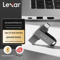 Lexar D400 USB 3.2 Type-C Dual-Interface Metal Mobile Flash Drive 64GB