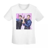 Marcus And Martinus Sweden Norway Eurovision TShirt Women Short Sleeve T Shirts Round Neck Clothes Summer Tees Streetwear S