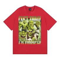 Cant Today Im Swamped Tshirt Funny Shrek Meme T Shirts Unisex Women Casual 100 Cotton Short Sleeve Oversized Tshirt Streetwear S