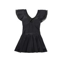 Barbie Conservative One-Piece Swimsuit for Women L juoda