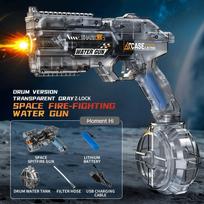 Large capacity electric water guns, powerful, suction water shooting, summer toy for outdoors beach, gift for children.