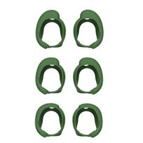 3 Pairs Silicone Ear Tips Covers Ear Bud Tips Earbud Covers for Bose QuietComfort Ultra Earbuds for Bose QuietComfort Earbuds II žalia