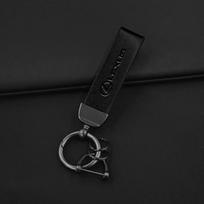 For Lexus IS250 IS300 RX330 RX350 GX200 GX300 LX470 High Quality Leather Car Logo Keychain Gift Keyring Holder Accessories