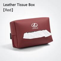 For Lexus LS LC RZ IS350 ES300 GS350 CT200h GX460 LX570 RX50 Car Interior Tissue Storage Bag Accessories Toilet Paper Organizer