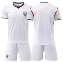 2026 World Cup England main and guest football jersey set quick-drying men's new cross-border jersey short-sleeved jersey summer Kids' size 16 / height 95-105cm