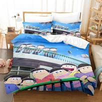 3D spausdinimo anime patalynės komplektas Osomatsu-san patalynės komplektas vienvietis dvivietis pilnas karališkas karališko dydžio lovos komplektas suaugusių berniukų miegamojo antklodės užvalkalų rinkiniai 135cm*200cm