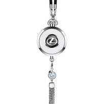 For Lexus GS IS LS500h ES260 ES300h RX350h NX260 UX260 LM LC RZ45 1Pcs Car Perfume Badge Pendant Air Freshener Hanging Diffuser