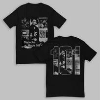 1989 Retro Depeche Mode 101 Depeche Mode Live Album TShirt Pure Cotton Couple Summer Streetwear  Unisexs t shirts XL