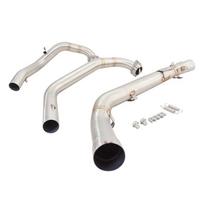 For Aprilia Tuareg 660 2022-2024  Header Link Pipe Motorcycle Exhaust Stainless Steel Connect Original End Pipe Muffler