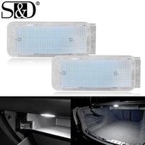 2Pcs LED Trunk Cargo Lamp Footwell Under Door Glove Box Light For Peugeot 3008 206 208 308 307 2008 207 508 5008 407 306 Expert
