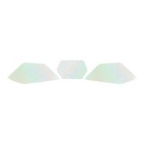 For Kawasaki Z900 Z 900 z900 z 900 2025 honeycomb laser light film sticker smoked black tail light protection film accessories