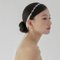 Crystal Drop Strap JP-25-093HB ivory