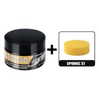 Car Headlight Repair and Polishing Kit, Headlight Scratch Removal and Repair Cleaning Paste, Oxidation Removal Headlight Polishing Liquid