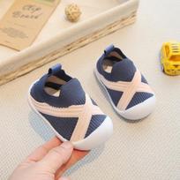 Non-Slip Breathable Baby Walker Shoes - Soft Sole Mesh Sock Shoes for Spring to Autumn 11.5 CM