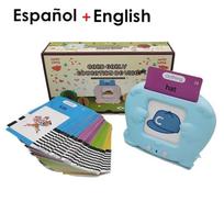 Early Education Flash Card Learning Toys Talking Flashcards for Kids Preschool English Learning German Spanish French