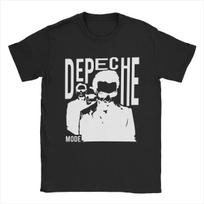 Depeches Cool Modes Men's T Shirts Creative Tees Short Sleeve Round Neck T-Shirts Pure Cotton New Arrival Tops S juoda