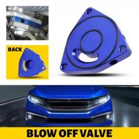 For 2015- Honda Civic 1.5T Coupe BOV Blow Off Valve Plate Spacer Blue Billet