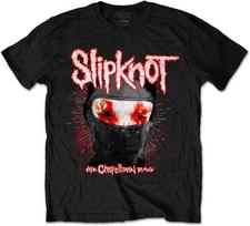 Slipknot Chapeltown Rag Mask Official Tee T-Shirt Mens Unisex S juoda