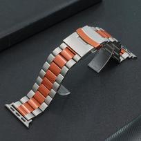 Stainless Steel Bracelet for Apple Watch Band Ultra 2 49mm Series 10 9 8 7 45mm 46mm Luxury Metal Strap for iwatch 6 SE 5 4 44mm 44mm(Series6 5 4 se)