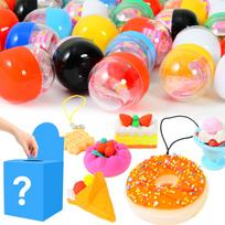 Festival Prize Cute Mini Sweets Collection Grab Box of Gacha Bonus Wholesale Festival Toys Plaza Thank You [Great Set] Capsules, & Collect, 60-Piece įvairiaspalvis