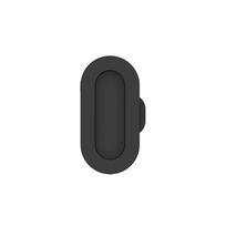 For Garmin Fenix 8 E 7 7X 6 6X Pro Dustproof Plug Cover For Garmin Fenix 5 Plus Epix Pro Gen 2 Silicone Stopper Anti-dust Plug Black