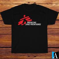 New Shirt MSF Medecins Sans Frontieres Logo White/Grey/Black/Navy T-shirt S-5XL 4XL