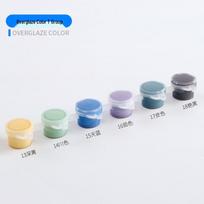 850° Low Temp Ceramic Overglaze Pigment Concentrate - No-Grinding Decal Paint