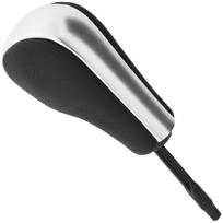 BMW 3 E90 E91 E92 E93 05-12 AUTOMATINĖ pavarų perjungimo rankenėlė JUODA + SIDABRINĖ - TRUMPAS SELEKTORIUS