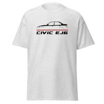 Premium T-Shirt For Honda Civic EJ6 1996-2000 Car Fans Birthday Gift Tee Shirt 2XL