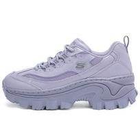 Skechers Hi-Ryze Honey Cake Shoes Sweet Cool Fashion Trendy Versatile Low-Top Dad Shoes Women sneaker Purple 177223-QUAL 36