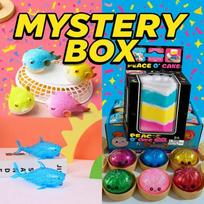 Mystery Squishy Blind Box Surprise Pack Cute Ocean Dessert Shapes Random Collectible Soft Squeeze Toy Stress Relief Play Gift United States
