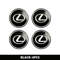 4Pcs 56mm Car Styling Wheel Hub Cap Badge Stickers For Lexus CT ES GS NX IS250 RX350 IS200 LX570 UX250h CT200h