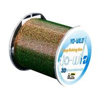 300m 3D Invisible Carp Fishing Line Strong Tensile Strength Wear-Resistant Camouflage Color-Changing Nylon Spotted Fishing Line (as the picture,1.0)