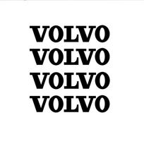 4 vnt. Madingi automobilio emblemos lipdukai Langų Durų Automobilio Kėbulo Dekoro Lipdukas Automobilio Aksesuarai Volvo S80L XC60 XC90 S40 S60 S80 V40