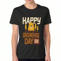 Happy Friday Burger Women's Cotton T Shirt, Pure Cotton Premium Print, Durable, Casual And Fashionable, Funny Foodie Tee For Weekend Vibes, Enjoy Happ S įvairiaspalvis