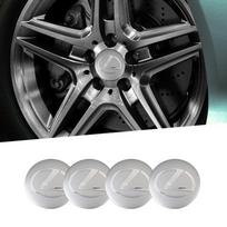 4Pcs 56mm Car Wheel Stickers Center Hub Cap Car Emblem Badge Decal Accessories For Lexus F SPORT GS GX IS LS LX CT LC RC LBX NX