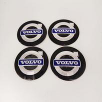 For Volvo XC90 V90 V60 XC60 V40 S80 S60 S90 C40 XC40 Wheel Center Tire Hub Caps Cover Sticker Decal 5.6-6.5mm Car Accessories 56mm
