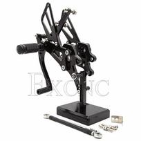 For Kawasaki Ninja ZX10R ZX-10R ZX 10R 2004 2005 Motorcycle Rearset Rear Set Footrest Footpeg Foot Peg Pedal Accessories juoda