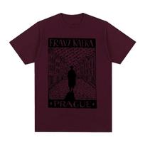 Franz Kafka Vintage Tshirt Cotton Metamorphosis Literature Books Write Writers Read Unisex T shirt New Tee Tshirt Womens Tops S