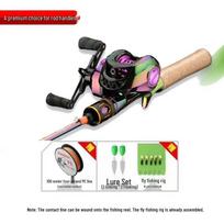 Carbon Fiber Ultra-Fine Horsehead Micro Lure Rod Set - Single UL Tuning Rod 1.5m