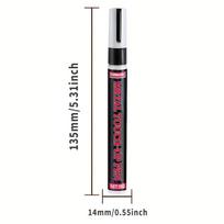 Metal Touch-Up Pen - Scratch Repair for Faucet Paint Surfaces, Paint Restoration for Bathrooms and Kitchens, Black, White, and Gray Touch-Up P juoda