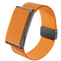 Nylon Sport Band Adjustable Magnetic Fitness Tracker Strap Breathable Soft Replacement Wristband for Huami Amazfit Helio Strap oranžinė