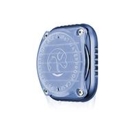 Case for Apple Air Tag Anti-lost Dog Collar Holder Lightweight Portable Pet Tracker Cover for AirTag Protective Shell Accessory mėlyna